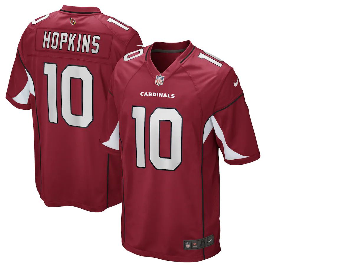Men Arizona Cardinals #10 DeAndre Hopkins Nike Cardinal Player Game NFL Jersey->arizona cardinals->NFL Jersey